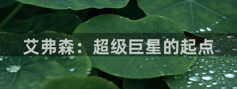 韩漫18在线看：艾弗森：超级巨星的起点